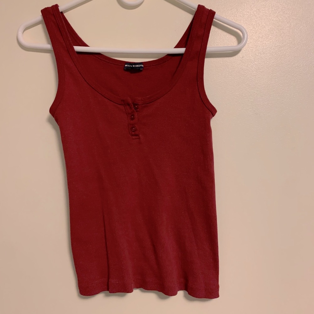 Red Brandy Melville tank top!